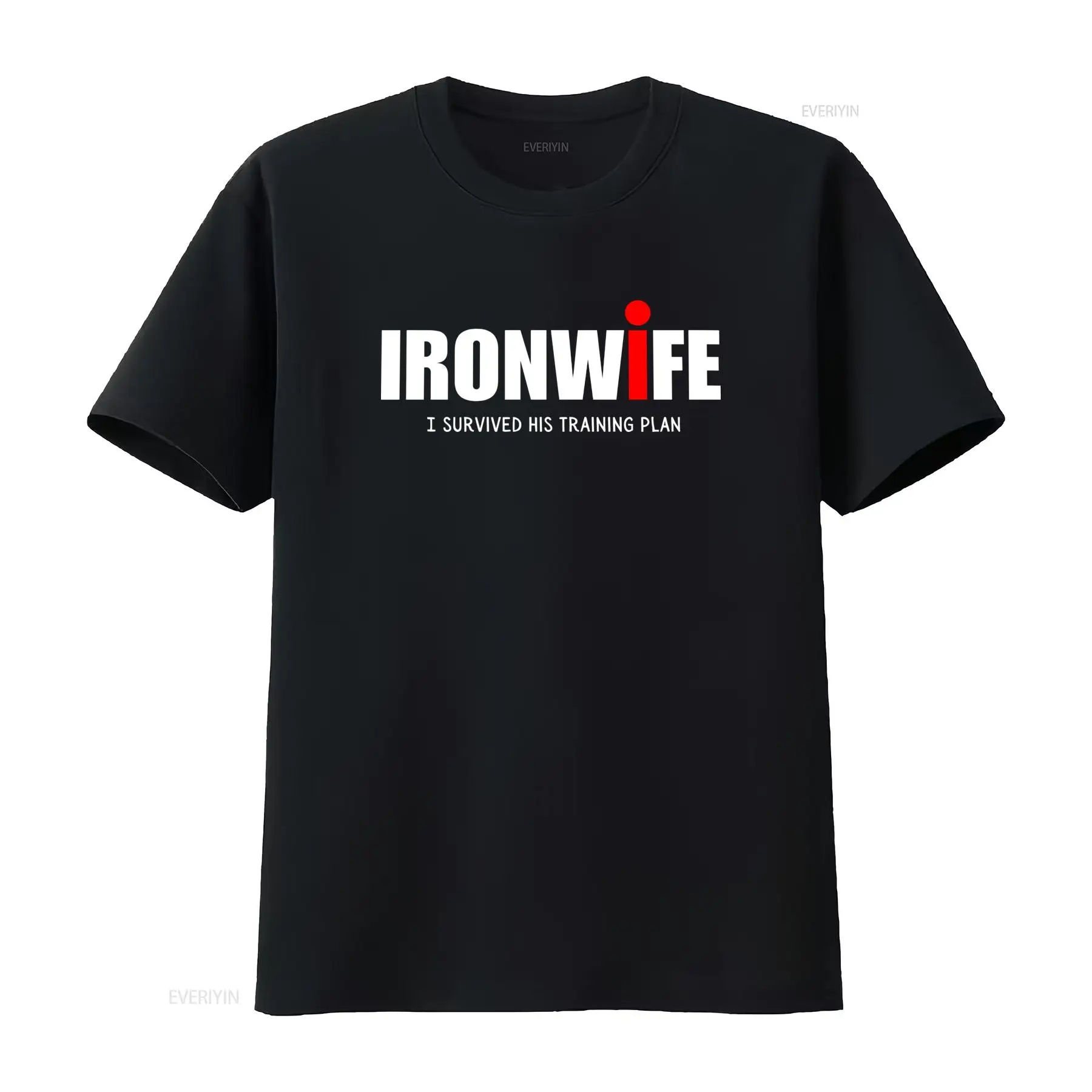 Vintage Cycling Gear - Ironwife T-Shirt Triathlon-Unterstützung für Triathleten Schwimmen
