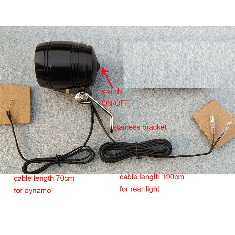 Fahrrad-Frontscheinwerferlampe – Bike Dynamo Light Bewertung und Preis