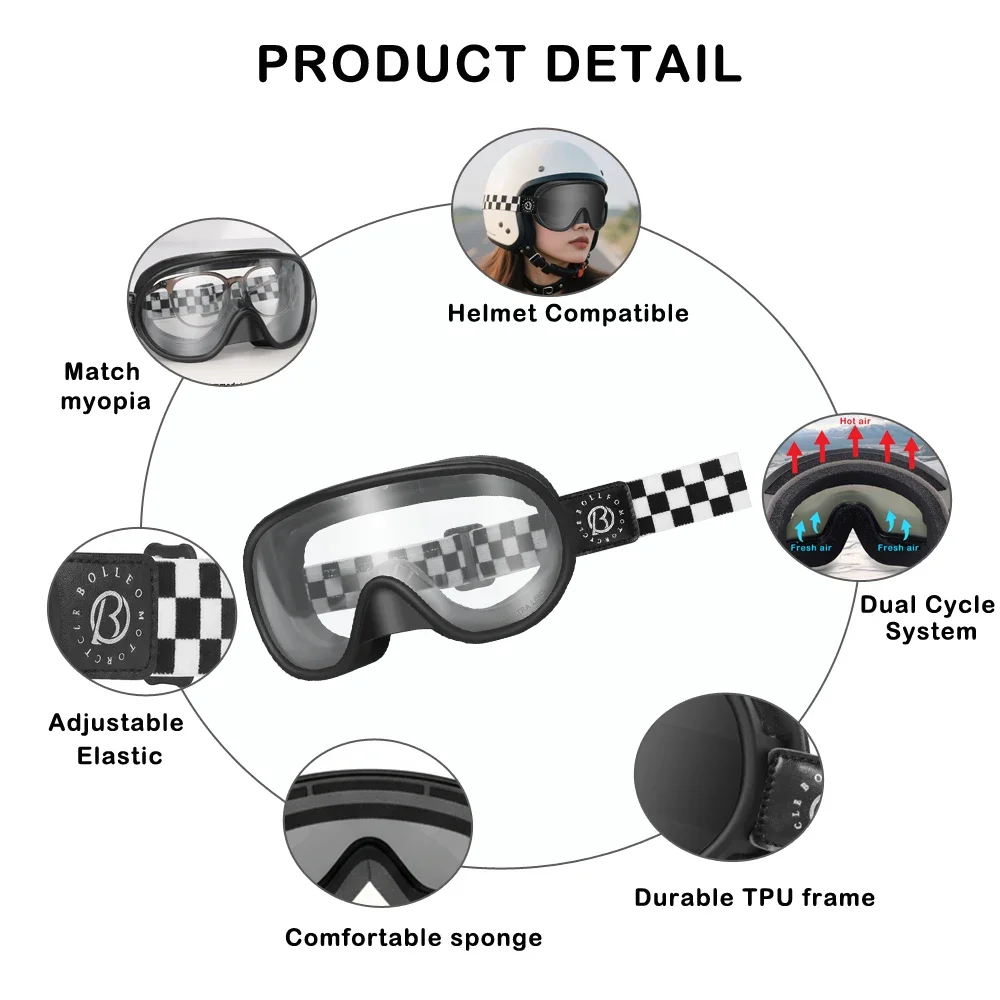 Vintage Motorradbrille für übe – Vintage Cycling Gear Bewertung und Preis